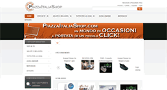 Desktop Screenshot of piazzaitaliashop.com